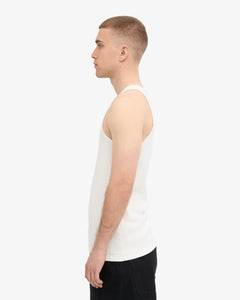 COLORFUL STANDARD | Organic Rib Tank Top | Optical White - LONDØNWORKS