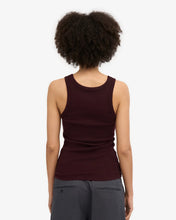 Load image into Gallery viewer, COLORFUL STANDARD | Women Organic Rib Tank Top | Oxblood Red