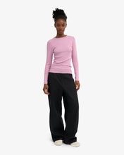 Load image into Gallery viewer, COLORFUL STANDARD | Women Organic Rib Long Sleeve T Shirt | Cherry Blossom