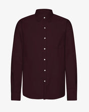 Load image into Gallery viewer, COLORFUL STANDARD | Organic Flannel Shirt |Oxblood Red