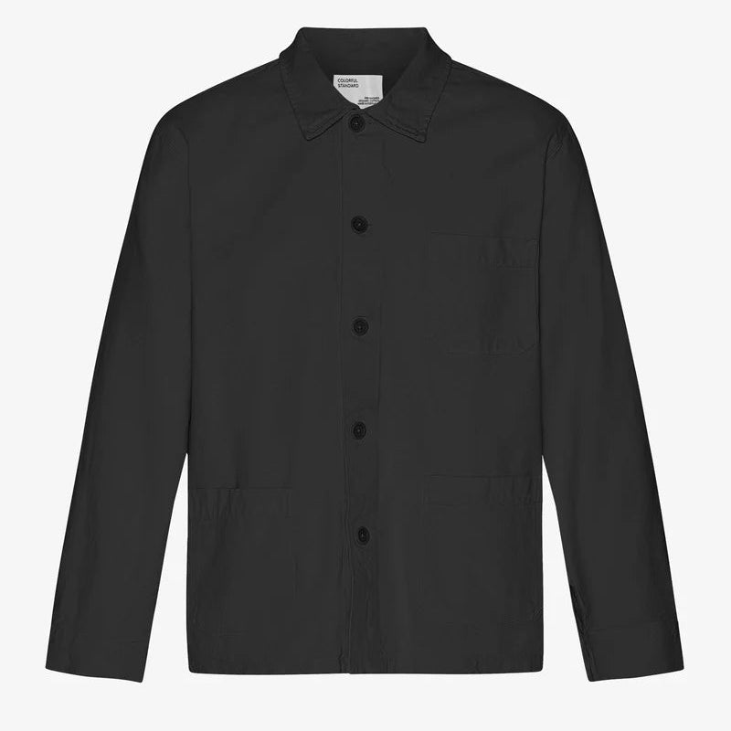 COLORFUL STANDARD | Organic Workwear Jacket | Deep Black