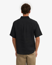 Load image into Gallery viewer, COLORFUL STANDARD | Linen SS Shirt | Deep Black - LONDØNWORKS