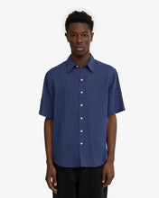 Load image into Gallery viewer, COLORFUL STANDARD | Linen SS Shirt | Marine Blue