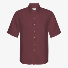 Load image into Gallery viewer, COLORFUL STANDARD | Linen SS Shirt | Oxblood Red