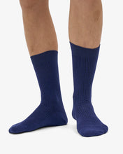 Load image into Gallery viewer, COLORFUL STANDARD | Men Classic Organic Sock | Marine Blue - LONDØNWORKS