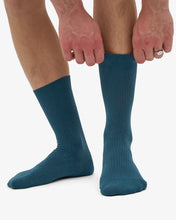 Load image into Gallery viewer, COLORFUL STANDARD | Men Classic Organic Sock | Ocean Green - LONDØNWORKS