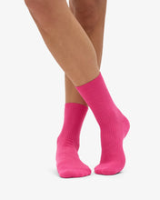 Load image into Gallery viewer, COLORFUL STANDARD | Womens Classic Organic Sock | Bubblegum Pink