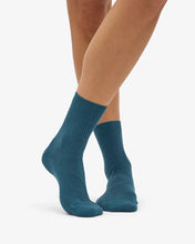 Load image into Gallery viewer, COLORFUL STANDARD | Womens Classic Organic Sock | Ocean Green