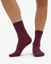 Load image into Gallery viewer, COLORFUL STANDARD | Womens Classic Organic Sock | Oxblood Red