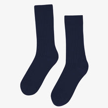 Load image into Gallery viewer, COLORFUL STANDARD | Merino Wool Blend Sock | Navy Blue - LONDØNWORKS