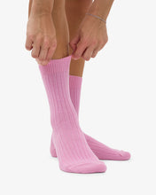 Load image into Gallery viewer, COLORFUL STANDARD | Merino Wool Blend Sock | Cherry Blossom
