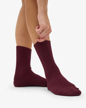 Load image into Gallery viewer, COLORFUL STANDARD | Merino Wool Blend Sock | Oxblood Red