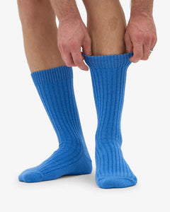 COLORFUL STANDARD | Merino Wool Blend Sock | Pacific Blue