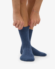 Load image into Gallery viewer, COLORFUL STANDARD | Merino Wool Blend Sock | Petrol Blue