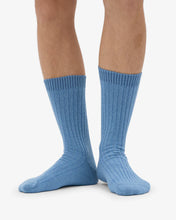 Load image into Gallery viewer, COLORFUL STANDARD | Merino Wool Blend Sock | Seaside Blue - LONDØNWORKS