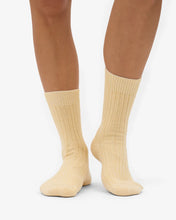 Load image into Gallery viewer, COLORFUL STANDARD | Merino Wool Blend Sock | Soft Yellow