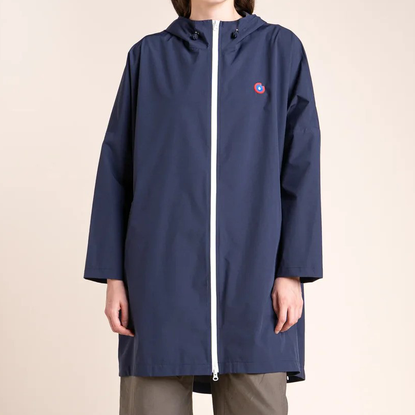 FLOTTE | Liberte Raincoat Cape | Indigo