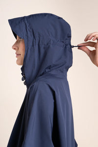 FLOTTE | Liberte Raincoat Cape | Indigo