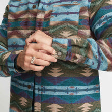 Load image into Gallery viewer, REVOLUTION | 3955 Casual Overshirt | Blue Aztec