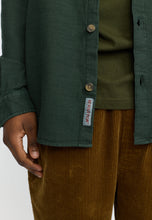 Load image into Gallery viewer, REVOLUTION | 3997 Casual Shirt | Dark Green - LONDØNWORKS