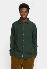 Load image into Gallery viewer, REVOLUTION | 3997 Casual Shirt | Dark Green - LONDØNWORKS