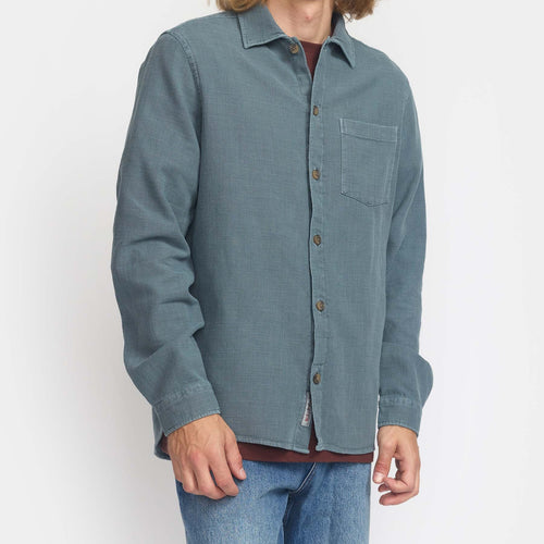 REVOLUTION | 3997 Casual Shirt | Dust Blue - LONDØNWORKS