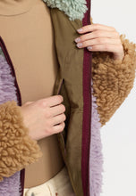 Load image into Gallery viewer, SELFHOOD | 77319 Chunky Block Teddy Jacket | Mint