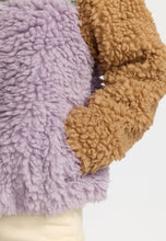 Load image into Gallery viewer, SELFHOOD | 77319 Chunky Block Teddy Jacket | Mint