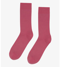 Load image into Gallery viewer, COLORFUL STANDARD |  Classic Organic Sock | Raspberry Pink