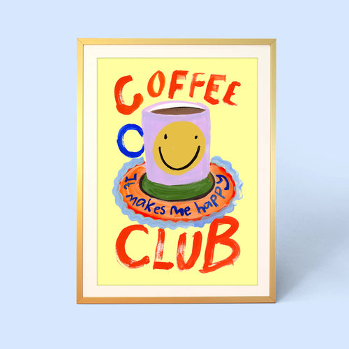 ELEANOR BOWMER | A4 Print | Coffee Club