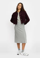 Load image into Gallery viewer, SELFHOOD | 33100 Cropped Shirt | Burgundy