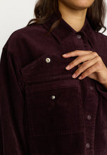 Load image into Gallery viewer, SELFHOOD | 33100 Cropped Shirt | Burgundy
