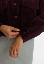 Load image into Gallery viewer, SELFHOOD | 33100 Cropped Shirt | Burgundy