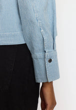 Load image into Gallery viewer, SELFHOOD | 33103 Cropped Shirt Jacket | Blue