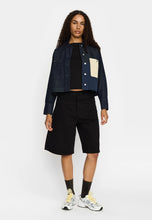 Load image into Gallery viewer, SELFHOOD | 33104 Cropped Shirt Jacket | Navy