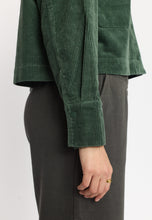 Load image into Gallery viewer, SELFHOOD | 33116 Cropped Shirt Jacket | Green - LONDØNWORKS