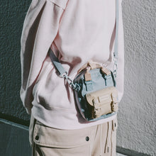 Load image into Gallery viewer, DOUGHNUT | Macaroon Tiny Cross Body Bag | Nature Pale Series | Rain Drop &amp; Ivory - LONDØNWORKS