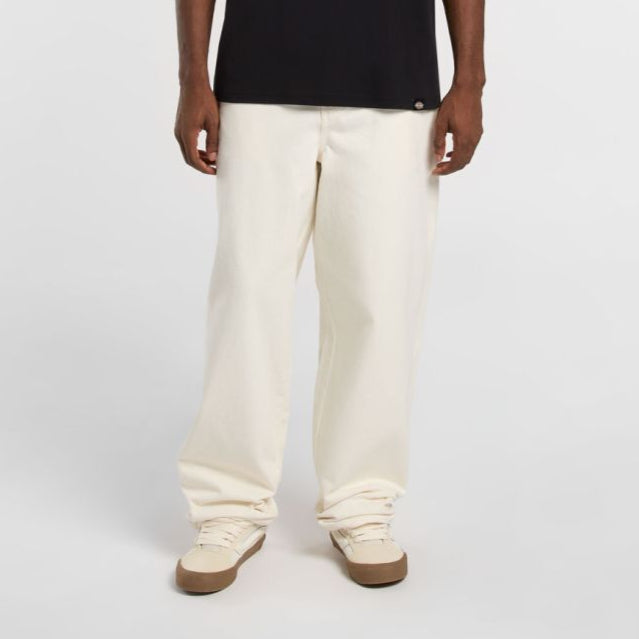 DICKIES | Madison Baggy Fit Denim | White