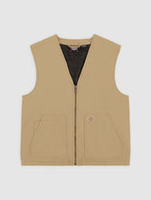 Load image into Gallery viewer, DICKIES | Duck Canvas Padded Gilet | Desert Sand