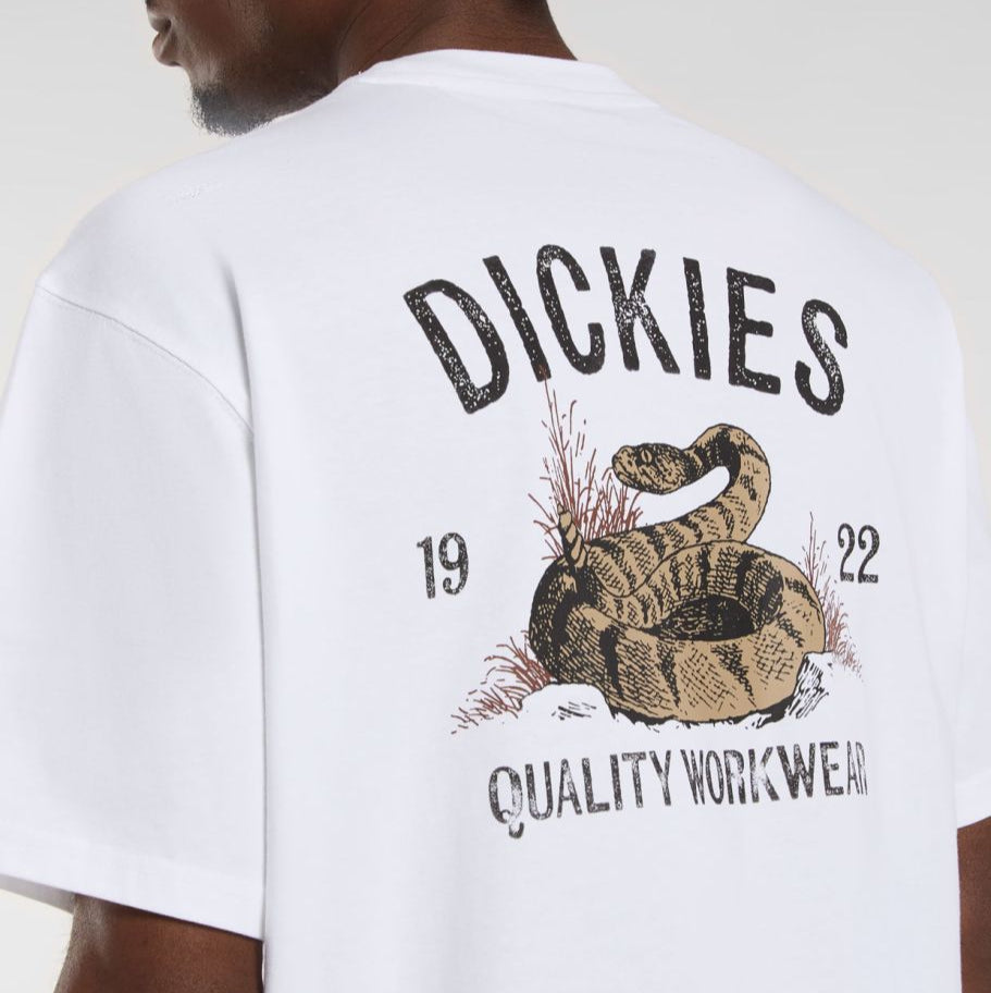 DICKIES | Snake T-Shirt | White