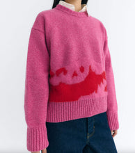 Load image into Gallery viewer, THINKING MU | Petra Knitted Sweater | Pink