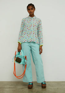 DR BLOOM | Flip Bag | Aqua
