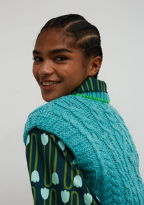 DR BLOOM | Jersey Nest | Turquoise
