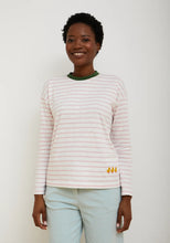 Load image into Gallery viewer, DR BLOOM | Chick T-Shirt LS | Green &amp; Pink