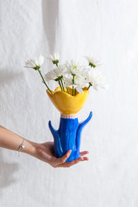 DOIY | Large Bloom Vase | Yellow