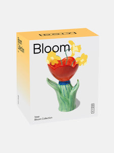 DOIY | Small Bloom Vase | Red