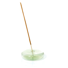 Load image into Gallery viewer, MÆGEN | Dimple Hand Blown Glass Incense Holder | Green - LONDØNWORKS