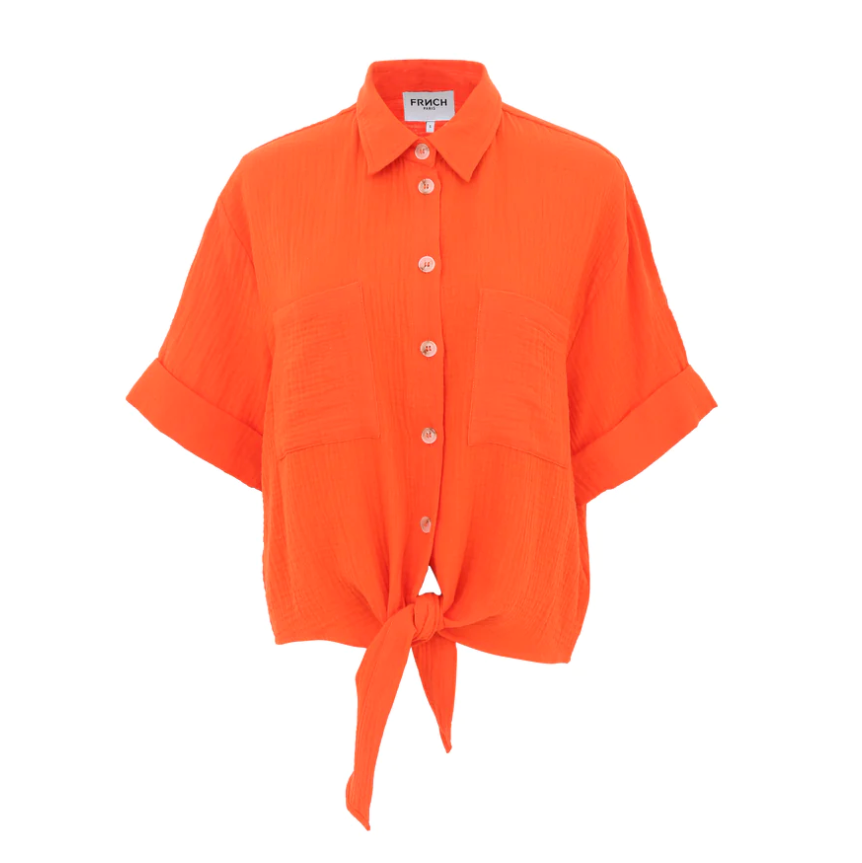 FRNCH | Ebene Shirt | Orange - LONDØNWORKS