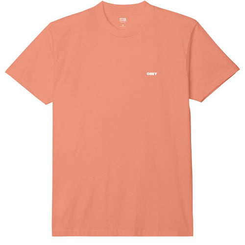OBEY | Obey Bold 3 T-Shirt | Peach Parfait - LONDØNWORKS