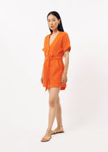 Load image into Gallery viewer, FRNCH | Lika Playsuit | Orange - LONDØNWORKS